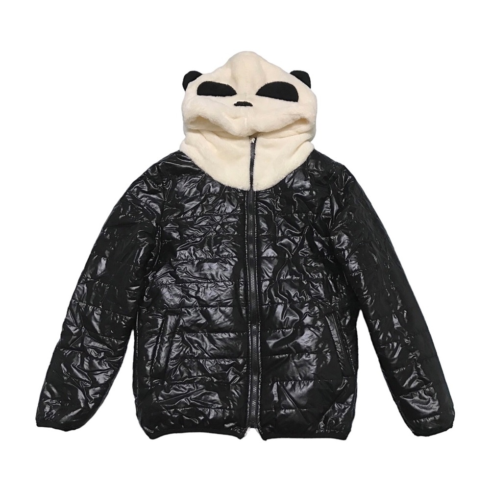 Furry Panda Jacket